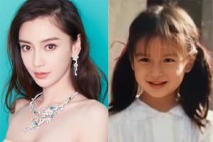 Xuýt xoa ảnh thuở bé "xinh như mộng" của Angelababy