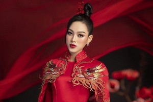 Hoa hậu Đỗ Thị Hà đẹp thôi miên trong bộ ảnh Tết