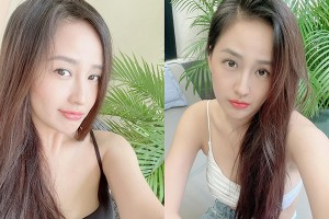 Hoa hậu Mai Phương Thúy khoe mặt mộc rạng rỡ tuổi 33