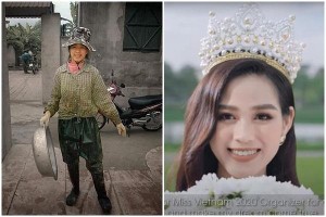 Đỗ Thị Hà đem ảnh đi cấy từng bị giễu cợt thi Miss World