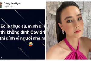 Dương Yến Ngọc xác nhận cả gia đình nhiễm COVID-19