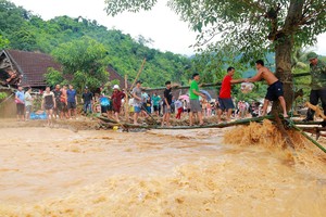 Sau trận đại hồng thủy, huyện Kỳ Sơn tan hoang chưa từng thấy