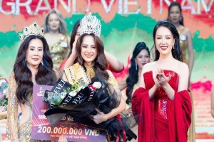 Đoàn Thị Thu Hằng đăng quang Mrs Grand Vietnam 2023