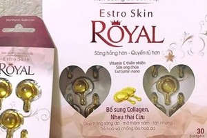 Thu hồi lô mỹ phẩm Estro Skin Royal của Dược phẩm Rio Pharmacy