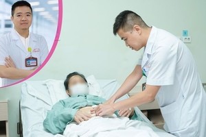 Bệnh nhân bị thủng trực tràng do nuốt phải tăm dài 7cm 