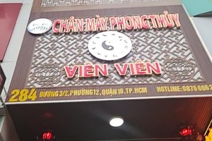 Chân mày phong thuỷ Viên Viên bị phạt, đình chỉ hoạt động 