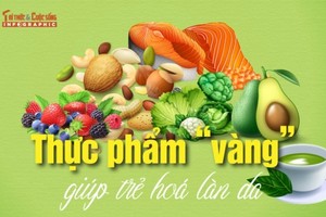 6 loại thực phẩm “vàng” giúp trẻ hoá làn da