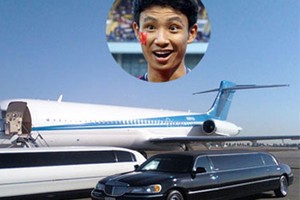 Arsenal đón “Running Man” bằng siêu xe Limousine