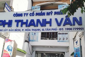 Lý do nào khiến hai lô mỹ phẩm Cty Phi Thanh Vân bị thu hồi?