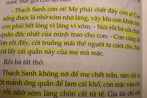 ​Truyện Thạch Sanh cởi truồng bị yêu cầu thẩm định