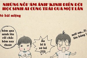 Những nỗi ám ảnh đời học sinh ai cũng trải qua