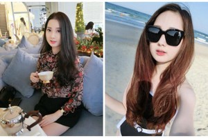 Nhan sắc bà mẹ hai con trẻ như gái son gây sốt