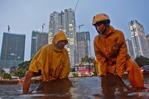 TP HCM thí điểm chống ngập bằng máy bơm 'thông minh'