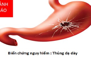 Cảnh báo trẻ thủng dạ dày vì thói quen ăn uống sai lầm