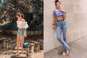 Sao Việt chuộng gu thời trang hở eo thon đón hè về