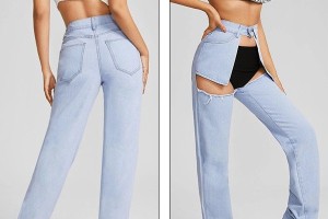 Ngán ngẩm những mẫu quần jeans hở bạo khiến dân tình “đỏ mặt”