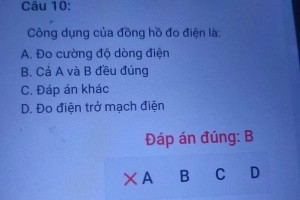 Nhìn câu hỏi môn Công nghệ, học trò 'té ngửa' khi biết ý nghĩa thâm sâu