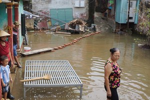 Thanh Hóa: Hàng chục căn nhà ngập sâu sau mưa