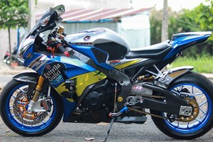 Honda CBR1000RR lên đồ chơi hàng hiệu của biker Vĩnh Long