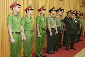 Sẽ đăng ký bản quyền trang phục Công an Nhân dân