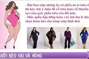 Mẹo mặc đẹp “thần thánh” cho mọi cô nàng mập