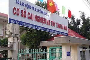 Muôn kiểu sai phạm, hàng loạt cán bộ cơ sở cai nghiện ở Cà Mau bị kỷ luật