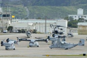 Mỹ đề nghị đưa máy bay MV-22 Osprey tới Senkaku