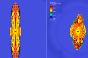 Ảnh 3D siêu thực về quá trình siêu tân tinh sụp đổ