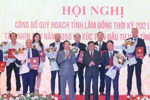 Phó Thủ tướng công bố quy hoạch Lâm Đồng tầm nhìn đến năm 2050