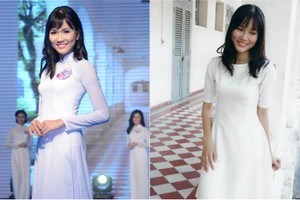 Ngắm nữ sinh Lê Hồng Phong đăng quang Miss Áo dài 2015