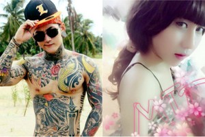 Hot boy xăm trổ khoe “bạn gái” là người chuyển giới