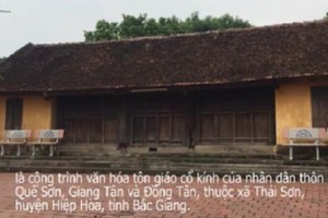 Cận cảnh ngôi chùa cổ ở Bắc Giang có nguy cơ đổ sập