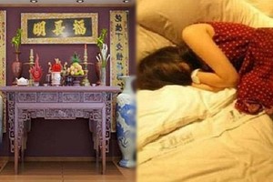 Ông bà chủ dặn dò cô giúp việc: "Không được lên phòng thờ"