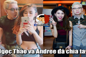 Hot girl Ngọc Thảo chia tay Andree sau 2 năm hẹn hò