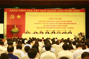 Hội nghị quán triệt, triển khai các quy định mới của Ban Bí thư Trung ương Đảng