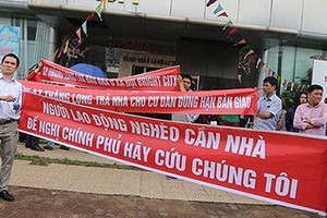 Bùng phát tranh chấp chung cư tại Hà Nội