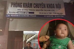 Bé trai tử vong sau khi truyền dịch ở Phòng khám Chuyên khoa nội