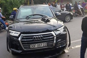 Công an nói gì về thông tin tài xế Audi Q5 say rượu gây tai nạn?