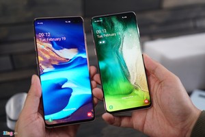 Trên tay siêu phẩm 2019 Samsung Galaxy S10, S10+