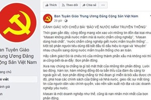 Giả mạo facebook Ban tuyên giáo TW bị xử phạt thế nào?