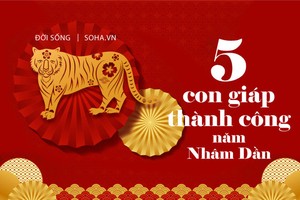 5 con giáp công thành danh toại nhất trong năm Nhâm Dần 2022