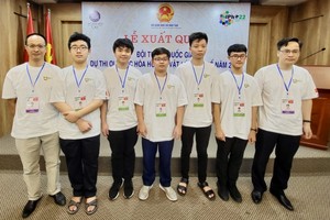 Việt Nam đạt 3 Huy chương Vàng Olympic Vật lý quốc tế