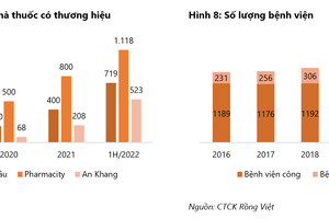 Ngành dược phẩm hưởng lợi từ bùng nổ kênh bán lẻ