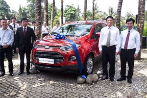 Ford EcoSport vừa về Việt Nam