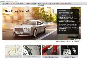 Bentley chính thức mở đại lý tại Hà Nội