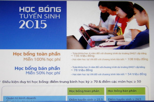 Đại học đua tung học bổng hấp dẫn gọi mời thí sinh