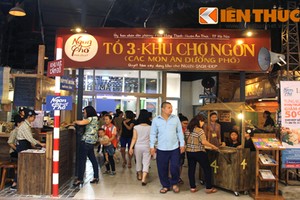 Khu ẩm thực đậm chất bao cấp ở Aeon Mall Long Biên