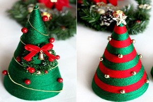 Ba cách làm cây thông Noel cực đơn giản tại nhà