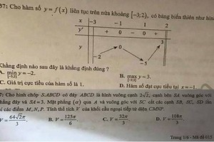 Đề thi thử Hà Nội xảy ra lỗi: Phương án chấm thi như thế nào?