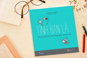 Tình bạn là bình yên, tựa vào nhau khi cần